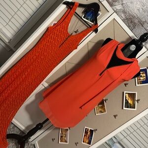 4 Piece Set: NWT necklace & Earrings & 2 NWOT Dresses size M (IZ Byer & APT 9)